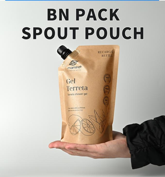 Bolsas con boquilla ecológicas: soluciones de embalaje sostenibles